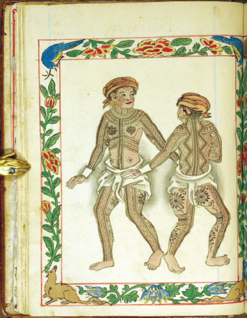 Images from the Boxer codex