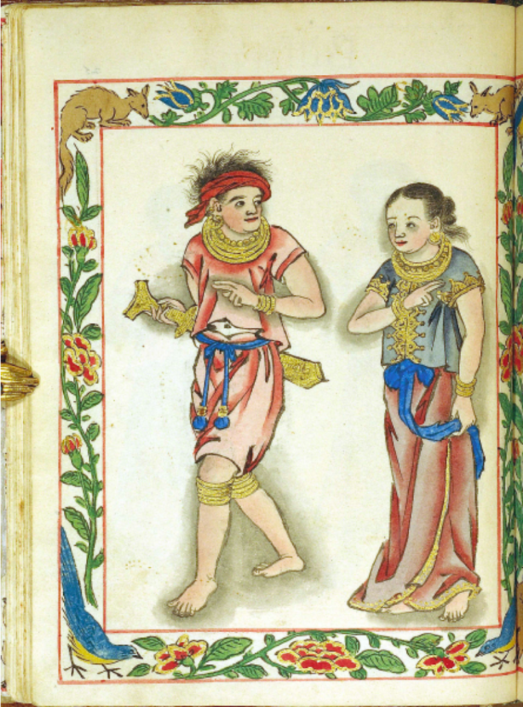 Images from the Boxer codex