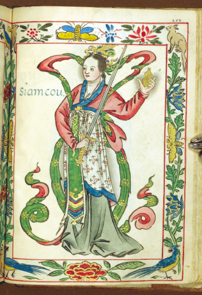 Images from the Boxer codex