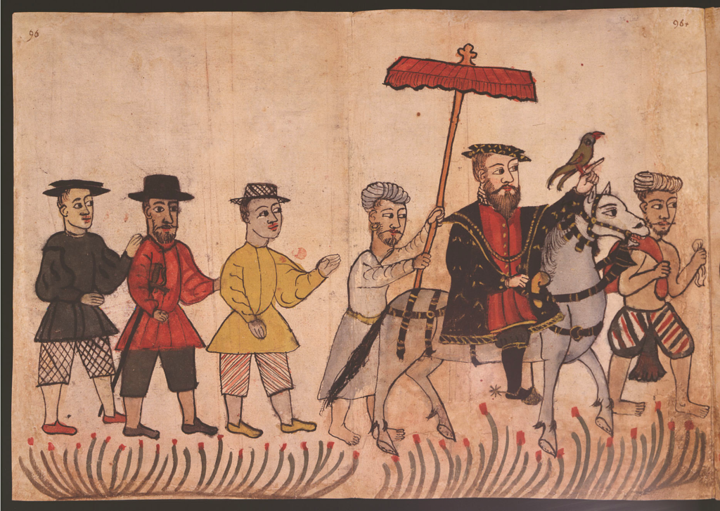 Portuguese Nobleman in India.