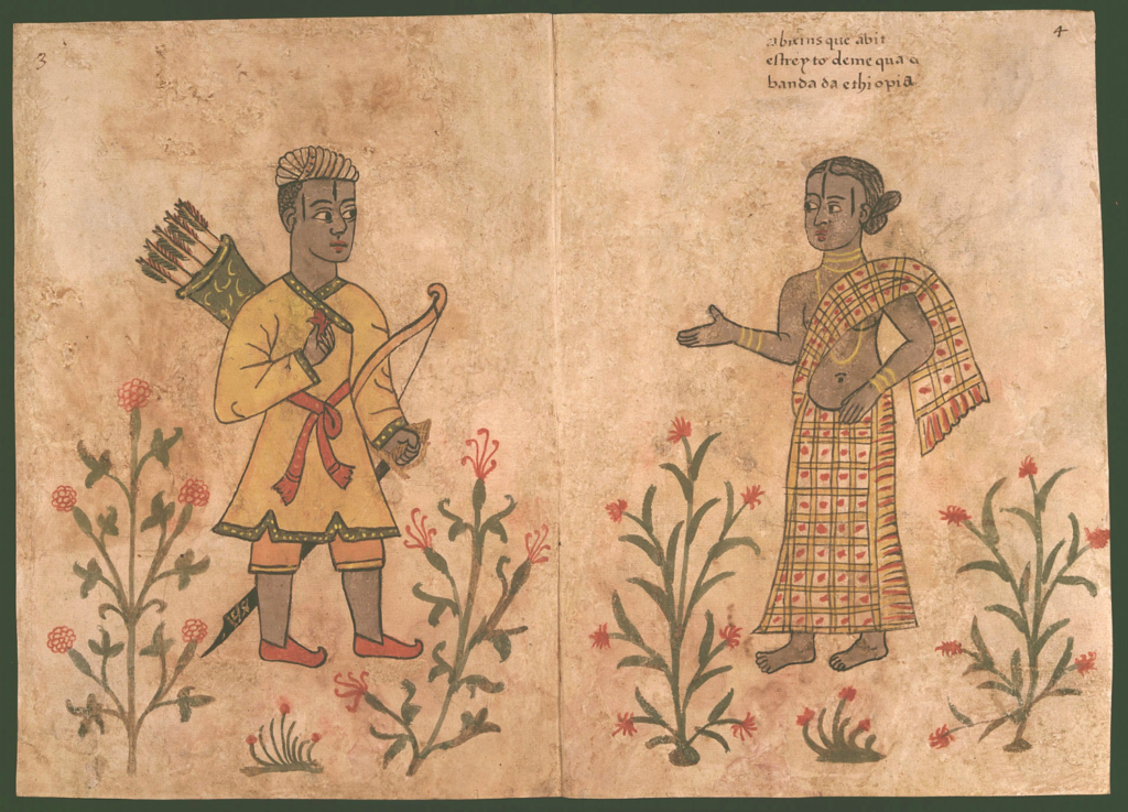 Abyssinians that inhabit the straits of Mecca on the side of Ethiopia